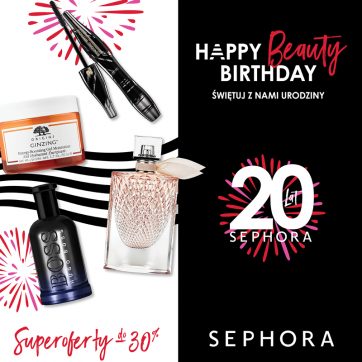 Świętuj 20 urodziny SEPHORA razem z nami!