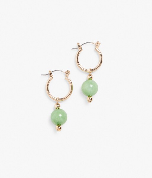 Mohito - Kolczyk z zielonym kamieniem 