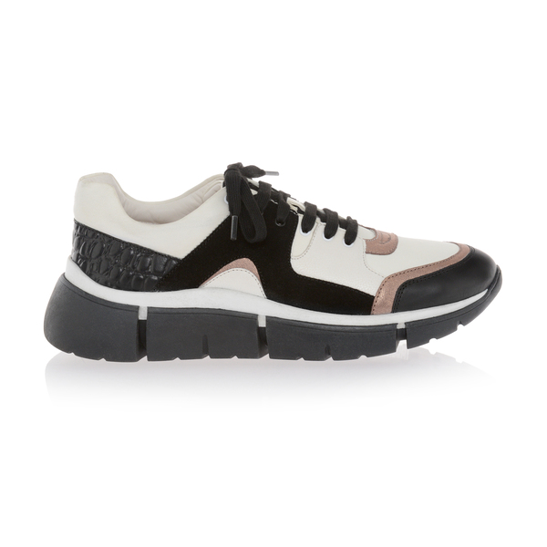 Ochnik - Adidasy biało-czarne 