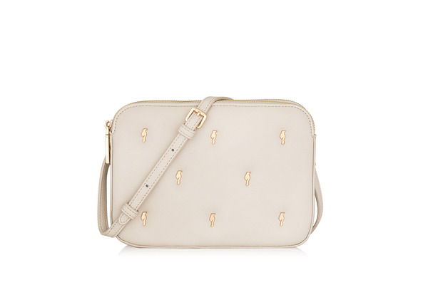 Ochnik - 	Torebka jasna w ptaszki