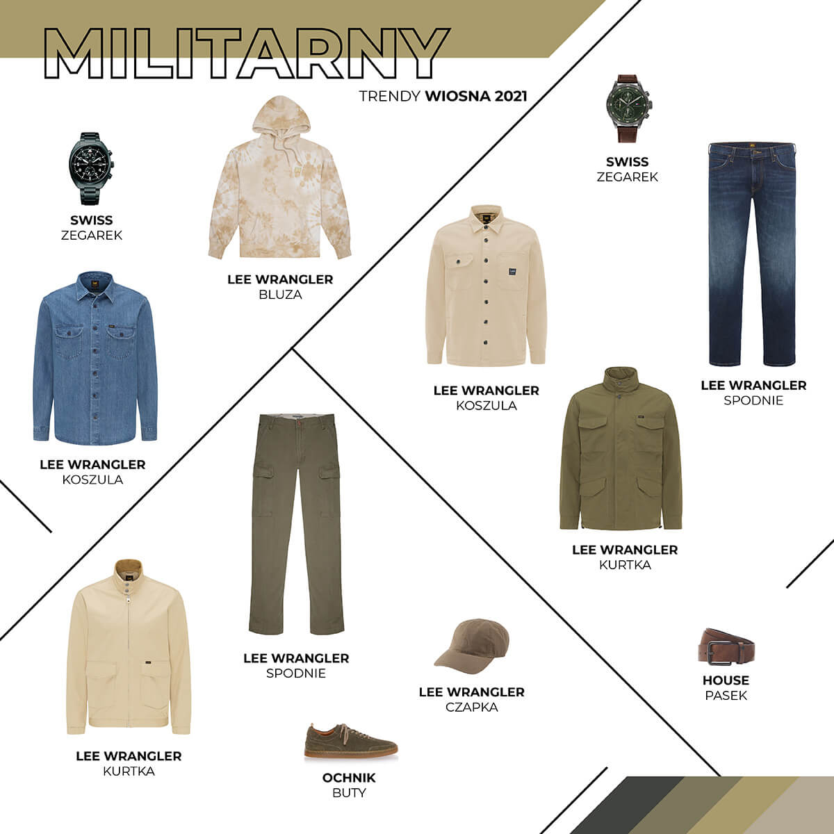 STYL MILITARNY / SAFARI