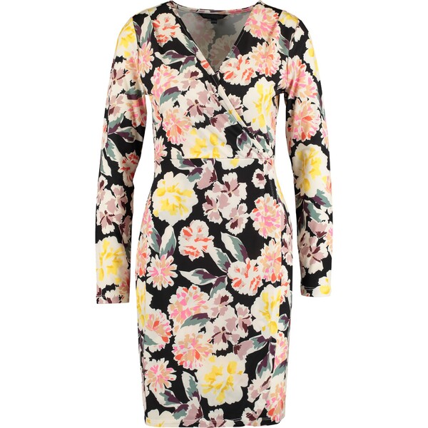 TK Maxx - Sukienka ołówkowa w żółto pomarańczowe kwiaty