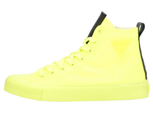 Guess - Buty wysokie żółte