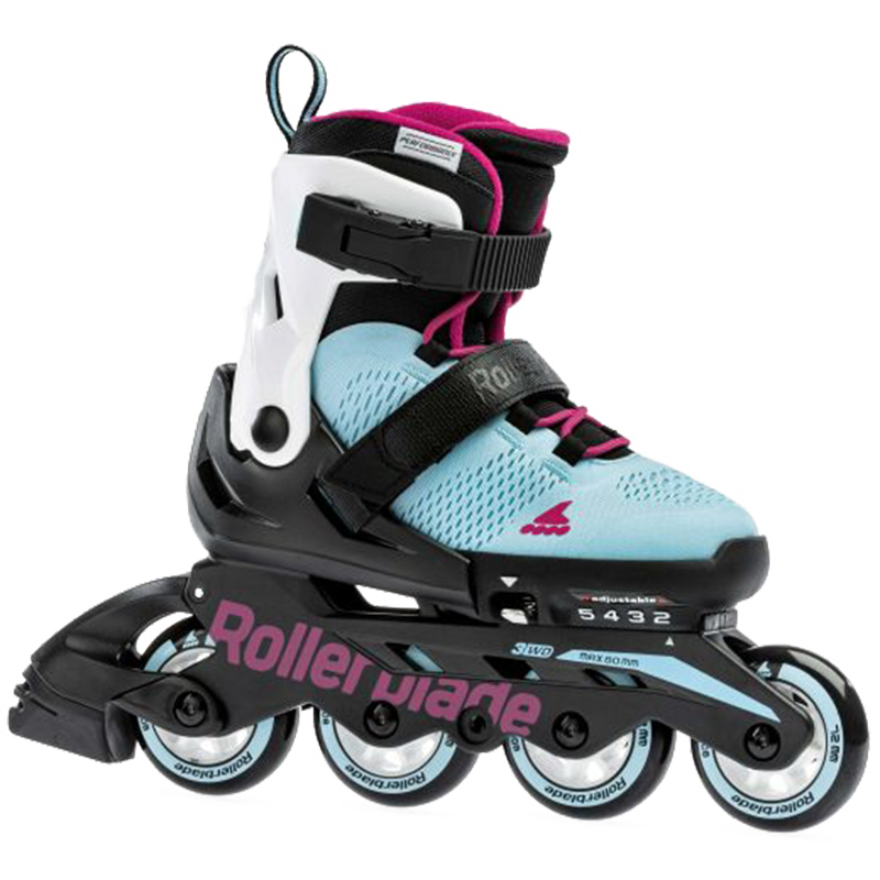 rolki dziecięce regulowane w zakresie czterech rozmiarów