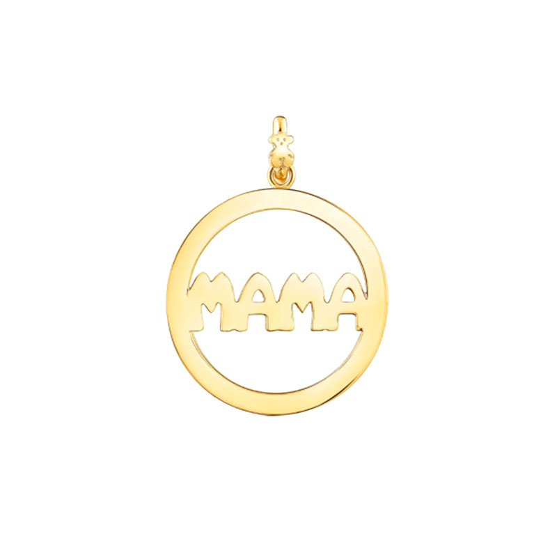 Biżuteria, biżuteria damska, zawieszka, naszyjnik, złota zawieszka, prezent, pomysł na prezent, dzień mamy, Tous