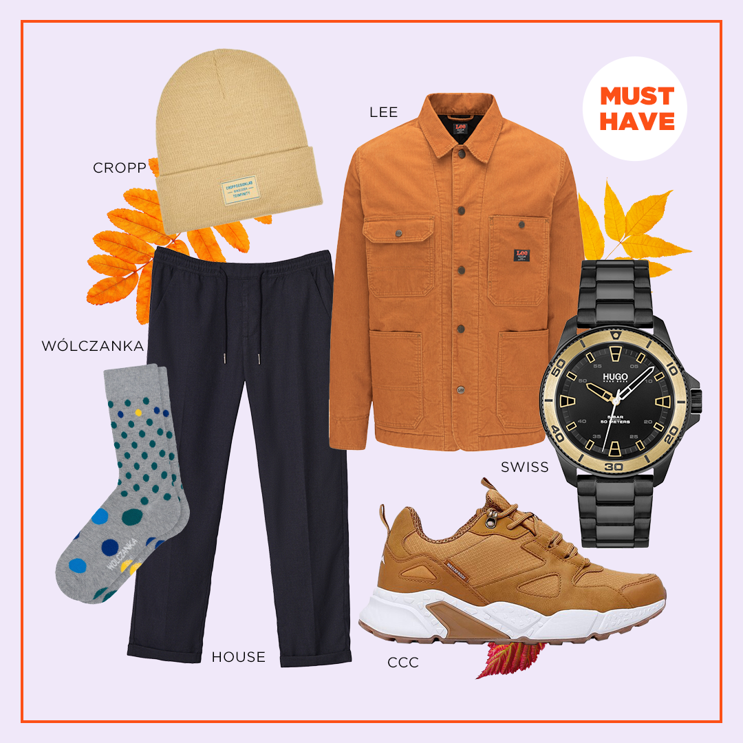 Męski Athleisure na jesień