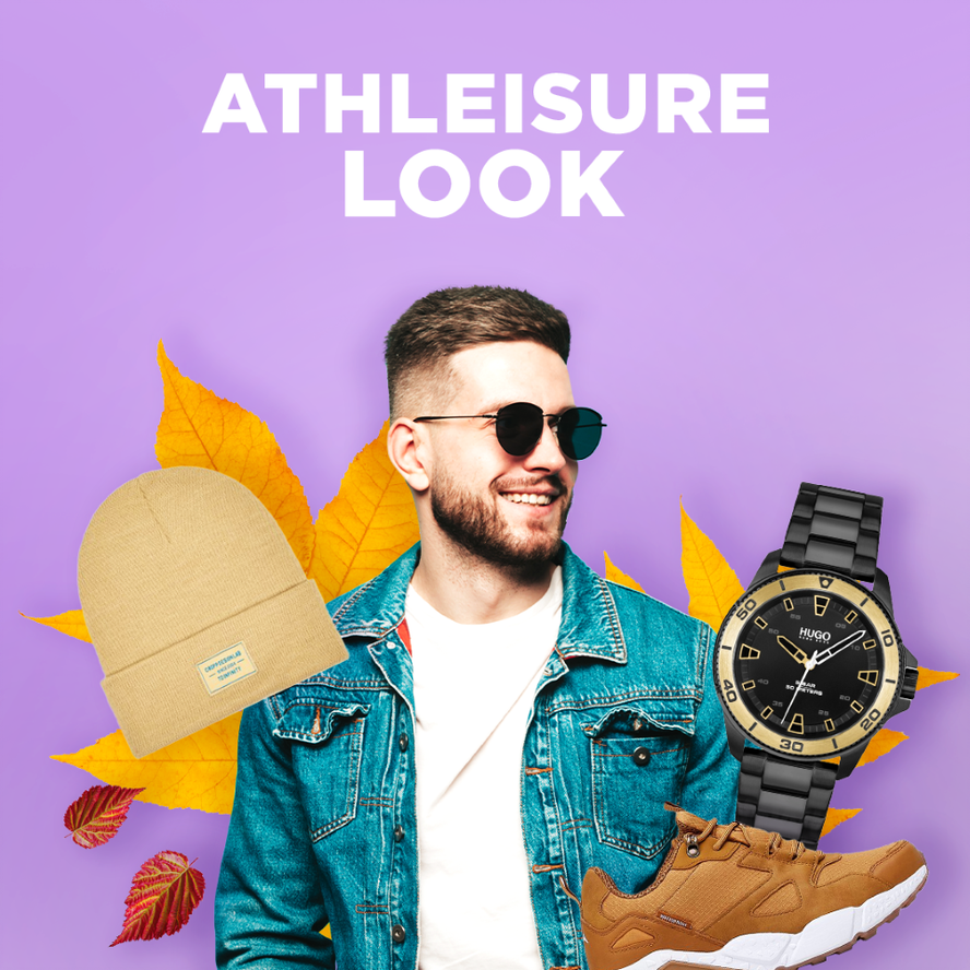 Męski Athleisure na jesień
