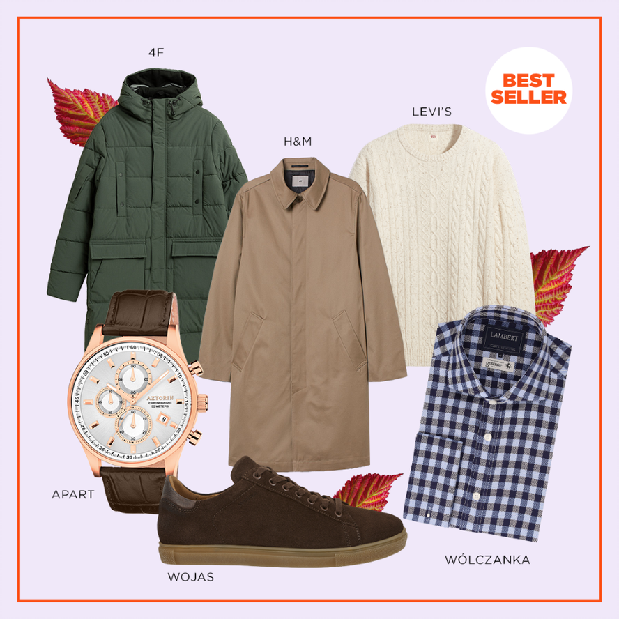 Męski płaszcz jest w modzie!