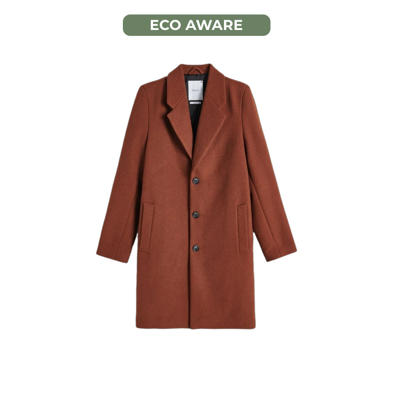 Eco aware, reserved, męski płaszcz, płaszcz na jesień