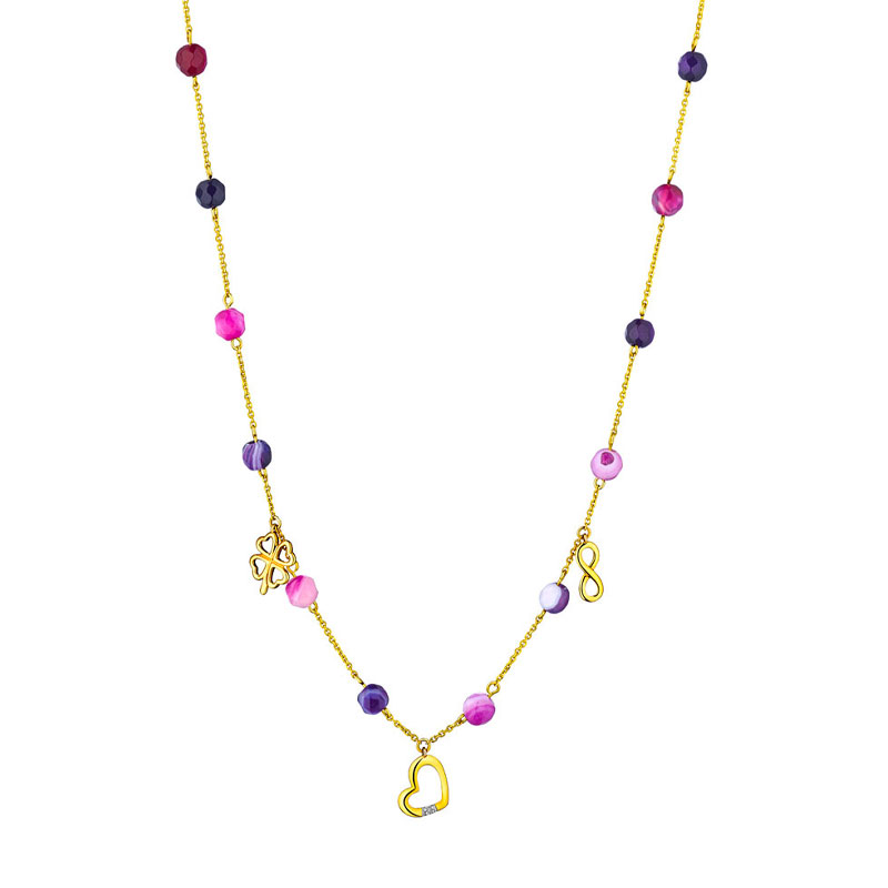 Wiosenne kolekcje, stylizacja, ubrania, moda, kolekcja dla niej, promenada, naszyjnik, Apart, biżuteria, biżuteria damska