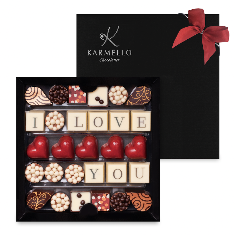 Atrium Promenada, Walentynki, klasyka, prezent, pomysł na prezent, prezent dla niej, czekoladki, słodkości, karmello