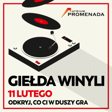 Giełda winyli w Atrium Promenada