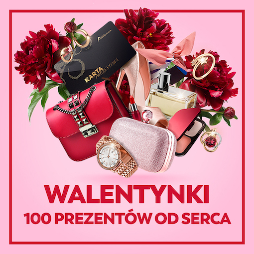 Walentynki 100 prezentów od serca
