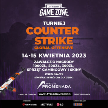 W ATRIUM GAME ZONE czas na CSGO!