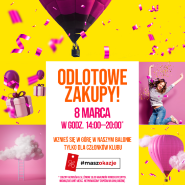 ODLOTOWE ZAKUPY W PROMENADZIE!