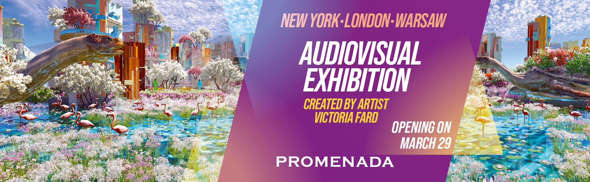 Audiovisual exhibition by Victoria Fard at Promenada!