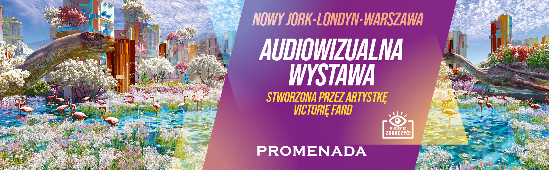 Audiowizualna wystawa autorstwa Victorii Fard w Promenadzie!