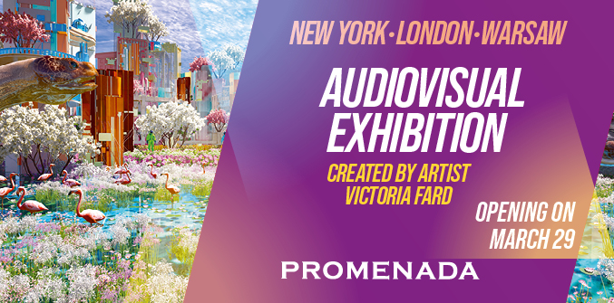 Audiovisual exhibition by Victoria Fard at Promenada!