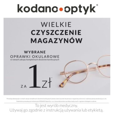 Wielkie czyszczenie magazynów! Wybrane oprawki za 1 zł!