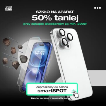 Okazja! Szkło na aparat aż 50% taniej!