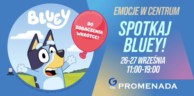 Rodzinny weekend z Bluey w G City Promenada!