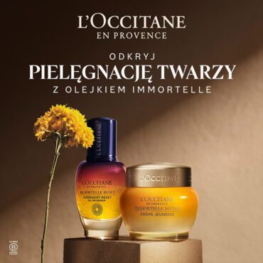 Poznaj pielęgnację twarzy z olejkiem immortelle