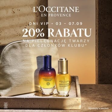 20% rabatu na pielęgnację twarzy