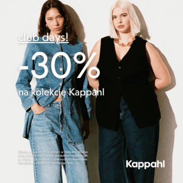 Kappahl Club Days -30% na całe zakupy