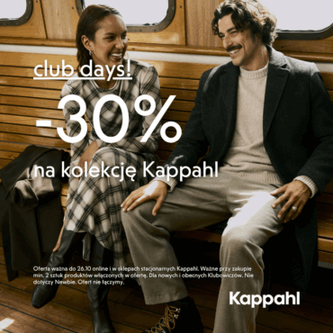 Club Days -30% na całe zakupy w Kappahl