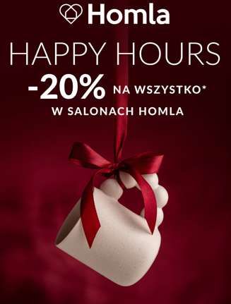 Happy Hours -20% na wszystko