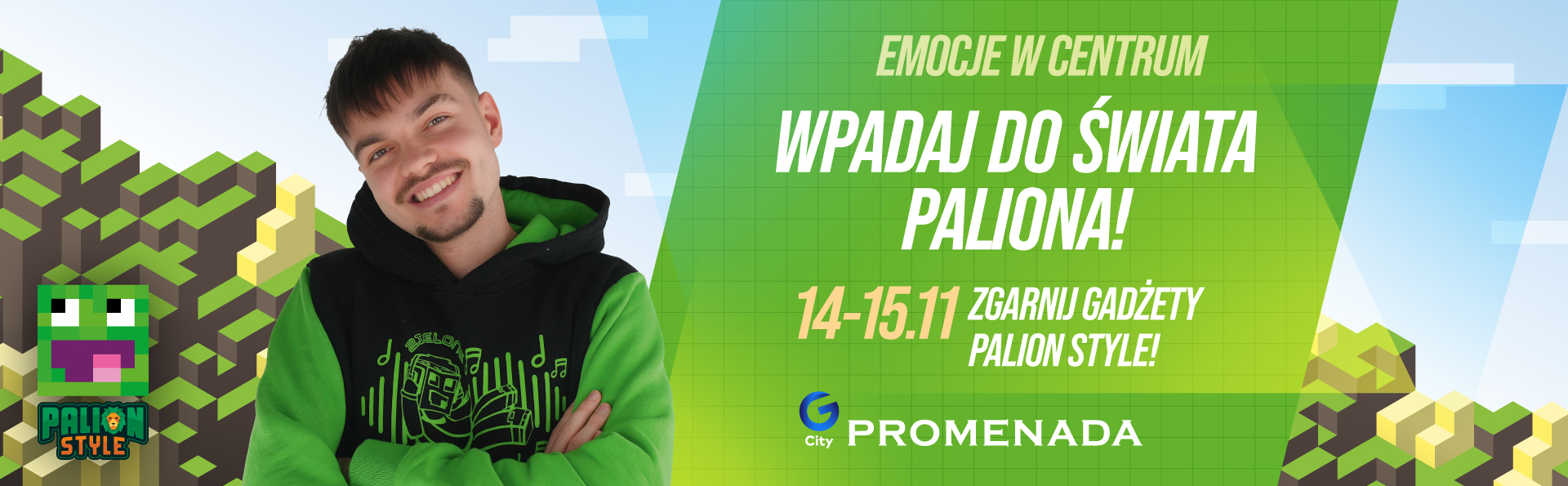 Wpadnij do świata Paliona w G City Promenada!