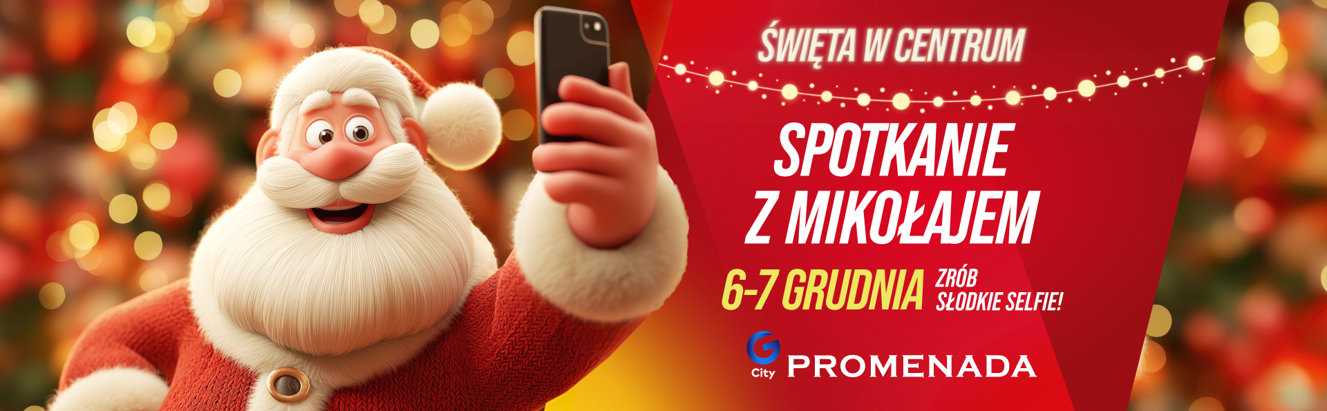 Spotkanie ze Świętym Mikołajem w G City Promenada!
