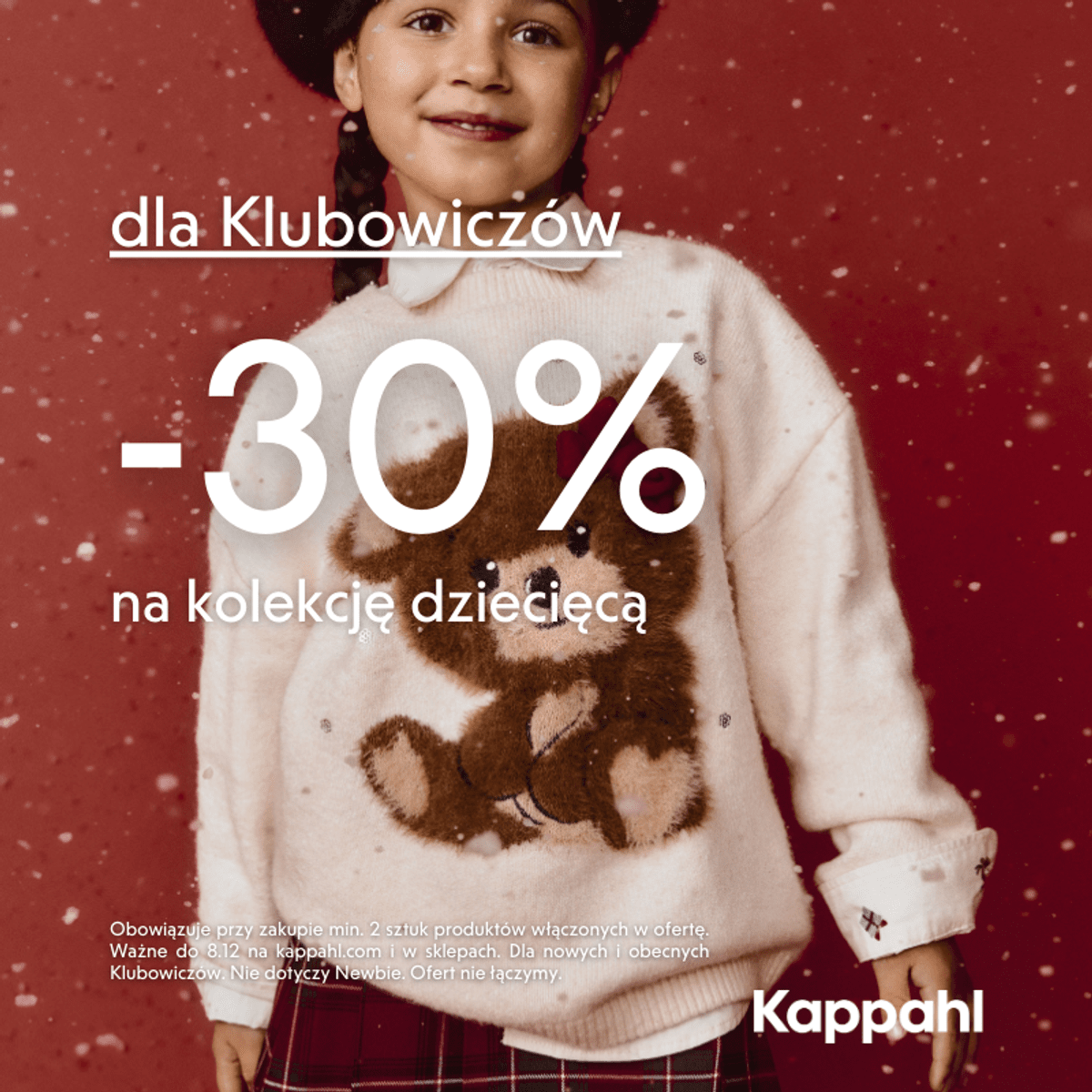 Dla Klubowiczów - 30% na kolekcję dziecięcą.