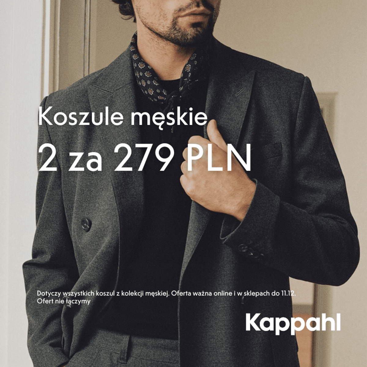 Koszule męskie 2 za 279 PLN