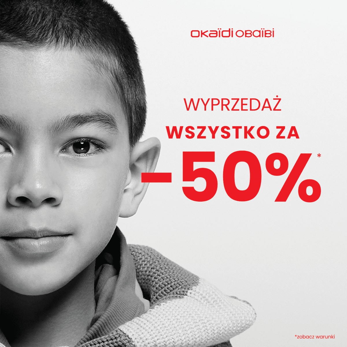 WSZYSTKO za -50% na wyprzedaży w OKAIDI