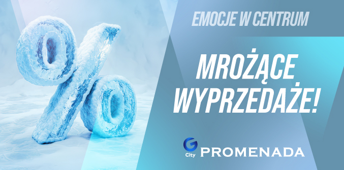 Mrożące wyprzedaże w G City Promenada