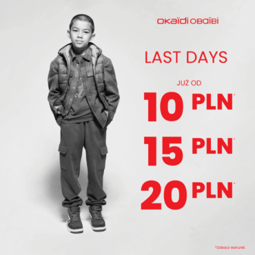 Ostatnie dni wyprzedaży w OKAIDI !