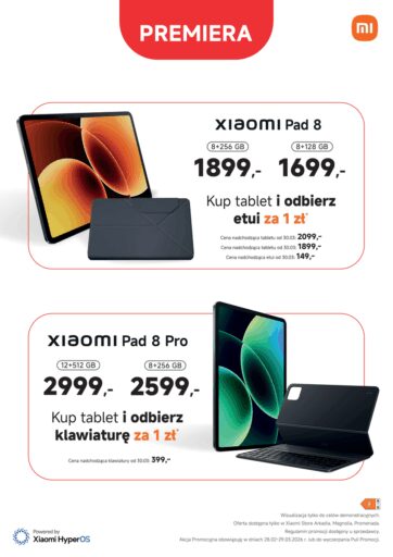 Premiera serii Xiaomi Pad 8