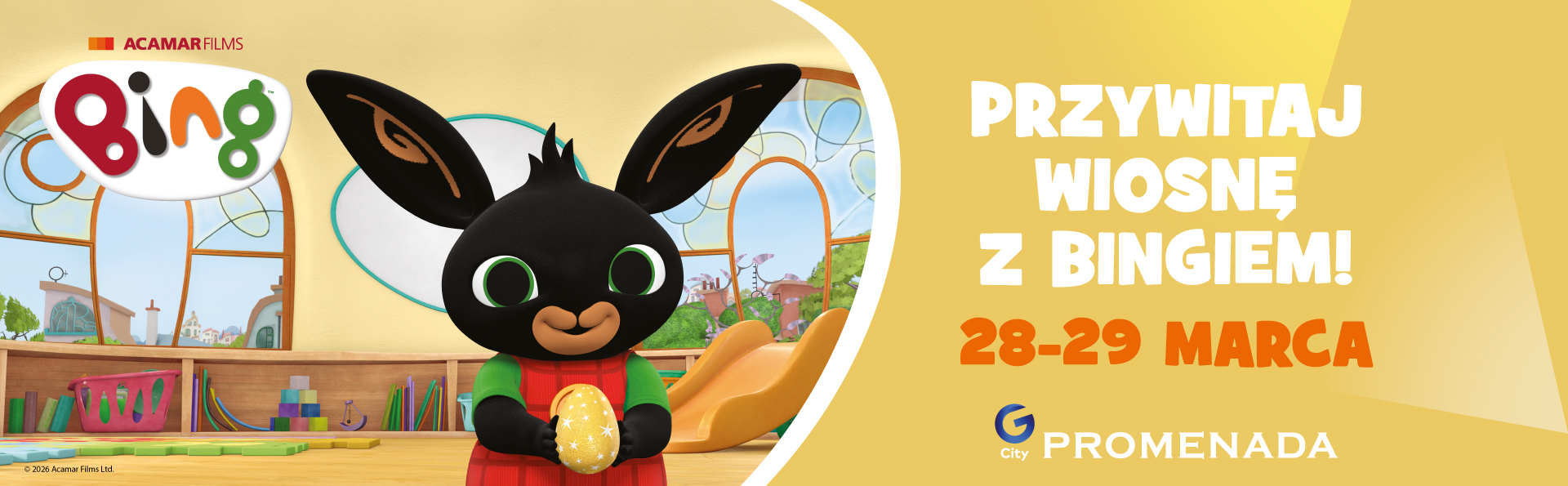 Przywitaj wiosnę z Bingiem w G City Promenada!