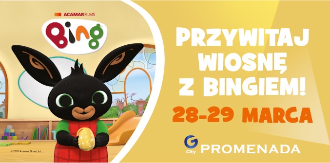 Przywitaj wiosnę z Bingiem w G City Promenada!