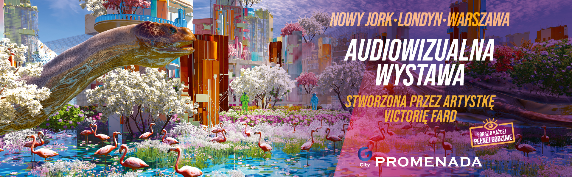 Victoria Fard’s Audiovisual Show Returns to G City Promenada!