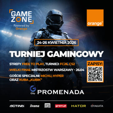 Turniej Gamingowy w G City Promenada – Wielki Finał GAME ZONE Powered by Orange! ð®ð¥