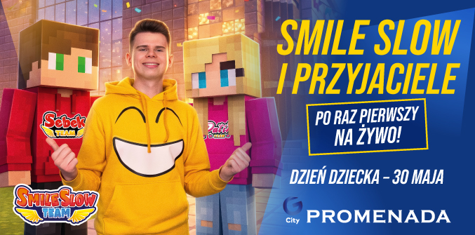 Wyjątkowy Dzień Dziecka z ekipą SmileSlow w G City Promenada – po raz pierwszy w Polsce! ð