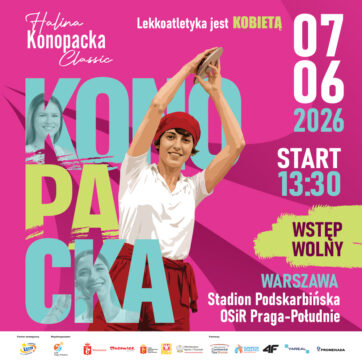 Druga edycja mityngu lekkoatletycznego Halina Konopacka Classic