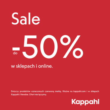 Sale  Do -50% w sklepach i online.