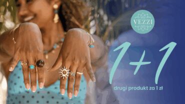 Letnia promocja 1+1 w VEZZI - drugi, tańszy produkt za 1 zł!