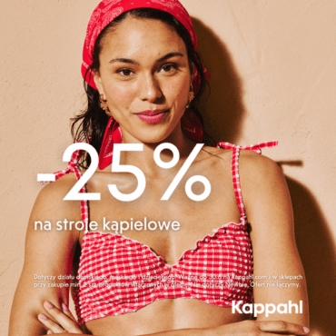-25% na stroje kąpielowe.
