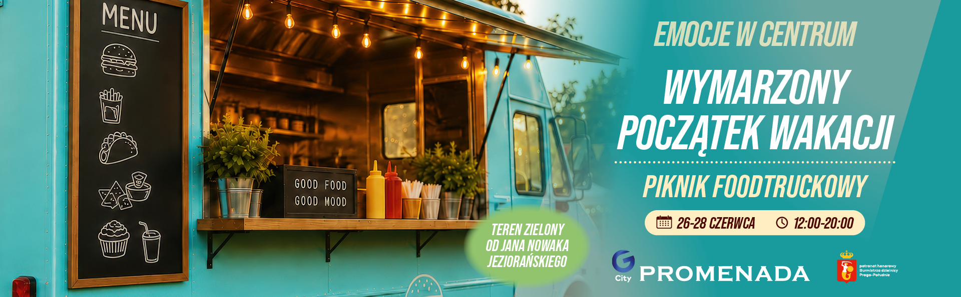 Wymarzony początek wakacji – Piknik Foodtruckowy! ☀️ðð