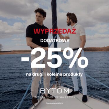 Dodatkowe -25% na drugi i kolejne produkty