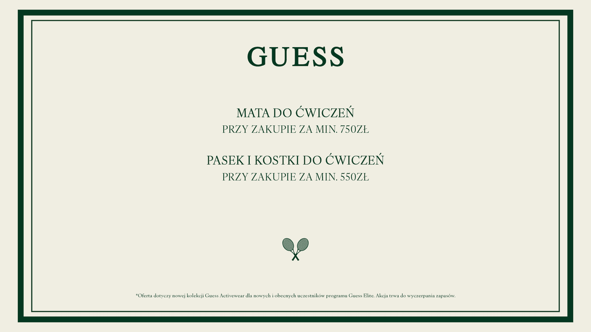 Prezent do zakupów w GUESS